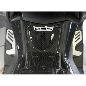 KIT DE ADHESIVOS 3D YAMAHA T-MAX 560 2020-2021, SILVER CARBONO
