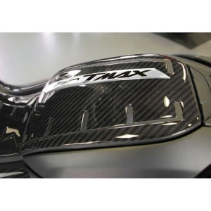 3D FAIRING STICKERS KIT YAMAHA T-MAX 560 2020-2021, CARBON SILVER