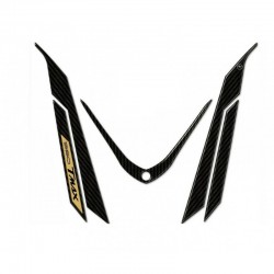 3D STICKERS FRONT PROTECTION YAMAHA T-MAX 560 2020-2021, CARBON GOLD