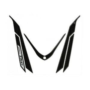 PEGATINAS 3D PROTECCIÓN DELANTERA YAMAHA T-MAX 560 2020-2021 CARBON SILVER