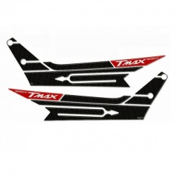 3D STICKERS BOOMERANG YAMAHA T-MAX 560 2020-2021, CARBON RED