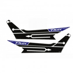 3D BOOMERANG STICKERS YAMAHA T-MAX 560 2020-2021, CARBON BLUE METAL