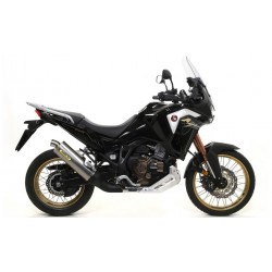 ARROW MAXI RACE-TECH EXHAUST HONDA AFRICA TWIN 1100 ADV. SPORTS 2020-2021, ALUMINUM, APPROVED