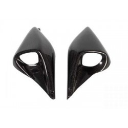 PAIR OF SHORT AIR VENTS IN CARBON FIBER DUCATI MONSTER, HYPERMOTARD 1100/EVO 2007-2011, HYPERMOTARD 796 2010-2012