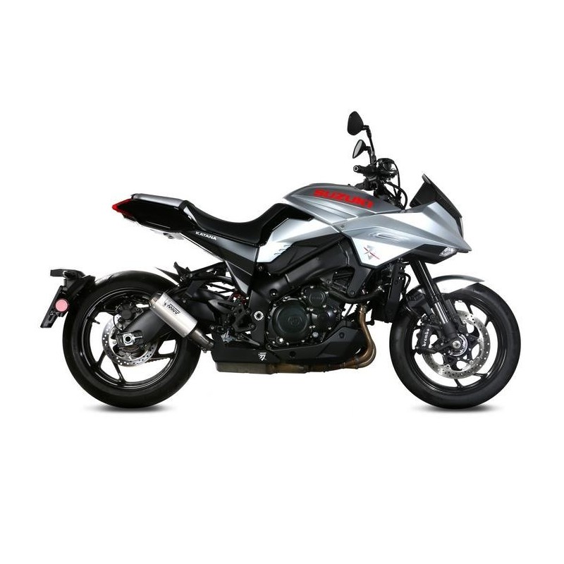 TERMINALE MIVV MK3 PER SUZUKI KATANA 1000 2019-2020, OMOLOGATO ACCIAIO