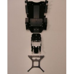 LICENSE PLATE SUPPORT BMW F 800 GS 2008-2012, WITH ADJUSTABLE INCLINATION (WITH PLASTIC COVER INCLUDED)