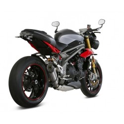 EXHAUST MIVV SUONO TRIUMPH SPEED TRIPLE S 2016-2020, APPROVED STEEL/CARBON