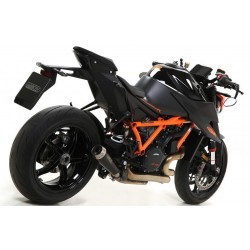 TERMINALE ARROW PRO-RACE KTM 1290 SUPER DUKE R 2020, ACCIAIO DARK, OMOLOGATO