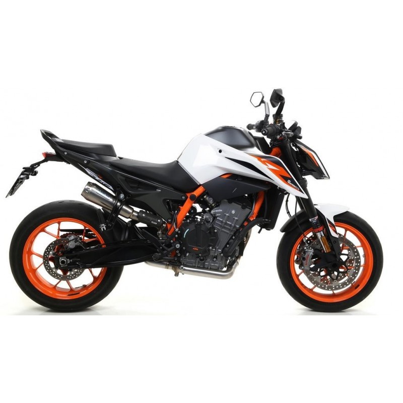 ARROW PRO-RACE EXHAUST KTM 890 DUKE R 2020, TITANIUM, APPROVED