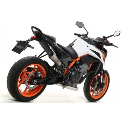 TERMINALE ARROW PRO-RACE KTM 890 DUKE R 2020, ACCIAIO, OMOLOGATO