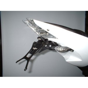 LICENSE PLATE SUPPORT BMW S 1000 RR 2009-2011, WITH ADJUSTABLE INCLINATION