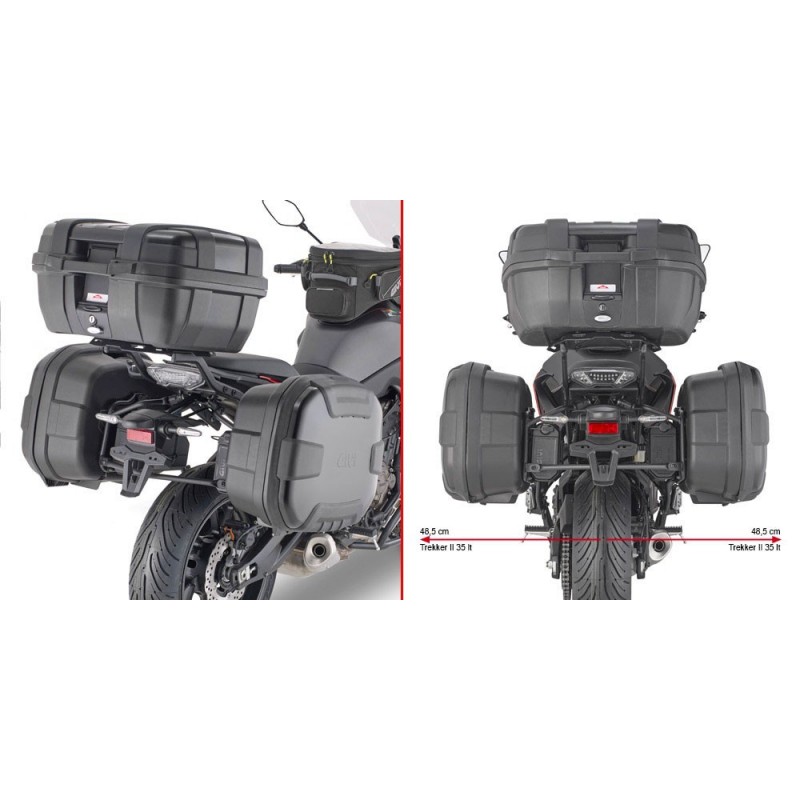 PORTAVALIGIE GIVI PER VALIGIE LATERALI MONOKEY YAMAHA TRACER 700 2020