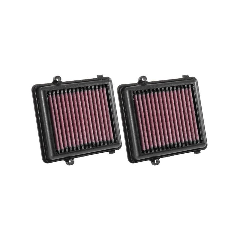 PAIR OF AIR FILTERS K&N HA-9916 HONDA AFRICA TWIN 1000 2016-2019