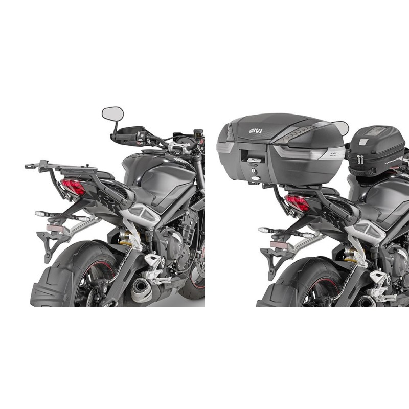 GIVI REAR MOUNT FOR FIXING MONOKEY/MONOLOCK CASE TRIUMPH STREET TRIPLE 765 RS 2020