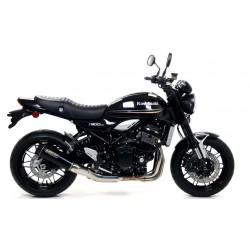 TERMINALE DI SCARICO ARROW REBEL KAWASAKI Z 900 RS 2018-2020, ALLUMINIO DARK, OMOLOGATO