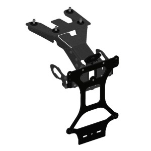 LICENSE PLATE SUPPORT HONDA AFRICA TWIN 1100 2020-2023, WITH ADJUSTABLE INCLINATION