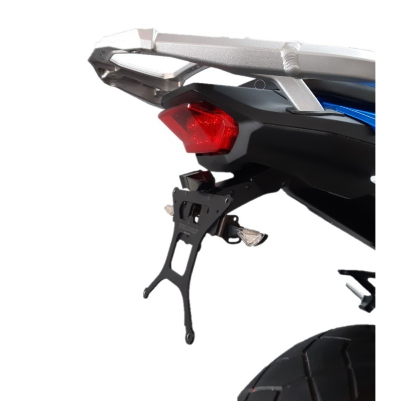 LICENSE PLATE SUPPORT HONDA AFRICA TWIN 1100 2020-2023, WITH ADJUSTABLE INCLINATION