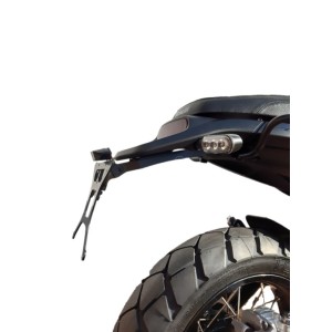 LICENSE PLATE SUPPORT BENELLI LEONCINO 500 2018-2020, WITH ADJUSTABLE INCLINATION