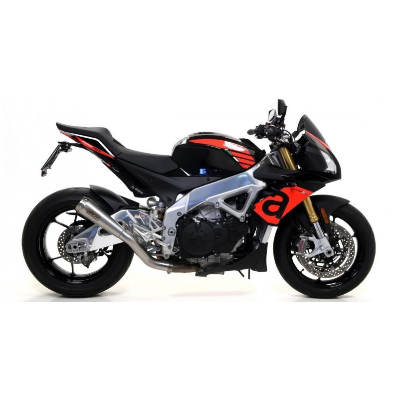 TERMINALE DI SCARICO ARROW PRO-RACE APRILIA TUONO V4 1100 RR 2019-2020*, ACCIAIO, RACING