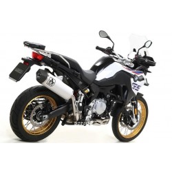 ARROW MAXI RACE-TECH EXHAUST BMW F 850 GS 2018-2020, ALUMINUM/CARBON, APPROVED