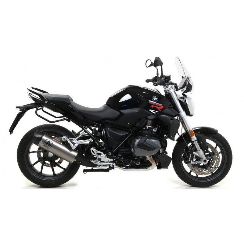 TERMINALE ARROW MAXI RACE-TECH BMW R 1250 RS 2019-2020, TITANIO/CARBONIO, OMOLOGATO