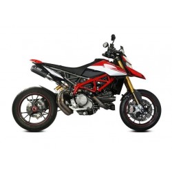 COPPIA TERMINALI MIVV MK3 DUCATI HYPERMOTARD 950 2019-2020 , OMOLOGATI CARBONIO