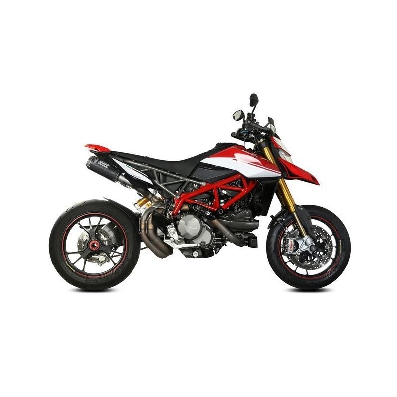 COPPIA TERMINALI MIVV MK3 DUCATI HYPERMOTARD 950 2019-2020 , OMOLOGATI CARBONIO