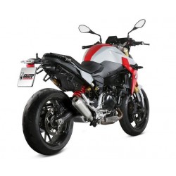 TERMINALE MIVV X-M1 BMW F 900 R 2020-2024, OMOLOGATO TITANIO