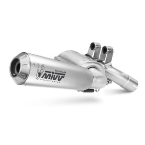 TERMINALE MIVV X-M1 BMW F 900 XR 2020-2024, OMOLOGATO TITANIO