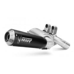 EXHAUST MIVV X-M1 FOR BMW F 900 XR 2020-2024, APPROVED BLACK