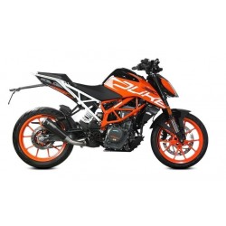 TERMINALE MIVV X-M1 KTM 390 DUKE 2017-2020, OMOLOGATO BLACK