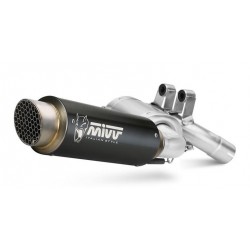 EXHAUST MIVV GP PRO BMW F 900 R 2020-2024, APPROVED BLACK