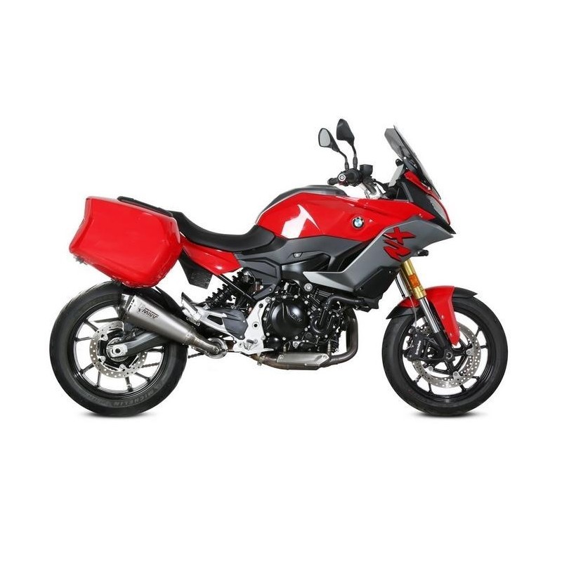 TERMINALE MIVV DELTA RACE BMW F 900 XR 2020-2024, OMOLOGATO ACCIAIO/CARBONIO