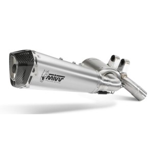 EXHAUST MIVV DELTA RACE BMW F 900 XR 2020-2024, APPROVED STEEL/CARBON