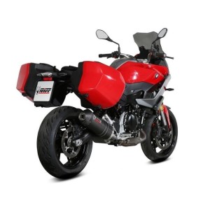 TERMINALE MIVV OVALE BMW F 900 XR 2020-2024, OMOLOGATO CARBONIO