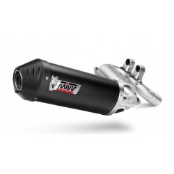 EXHAUST MIVV OVAL FOR BMW F 900 XR 2020-2024, APPROVED CARBON