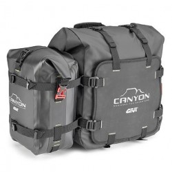 PAR DE BOLSAS LATERALES GIVI CANYON, 25 LITROS