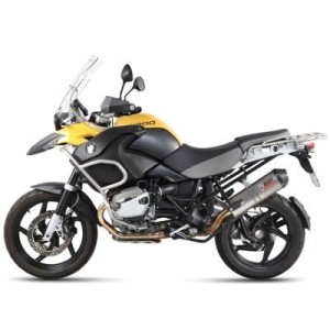 TERMINALE MIVV OVALE BMW R 1200 GS ADVENTURE 2010-2012*, OMOLOGATO TITANIO/CARBONIO