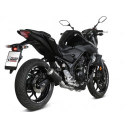 IMPIANTO DI SCARICO COMPLETO MIVV MK3 PER YAMAHA MT-03 2016-2020, NON OMOLOGATO BLACK