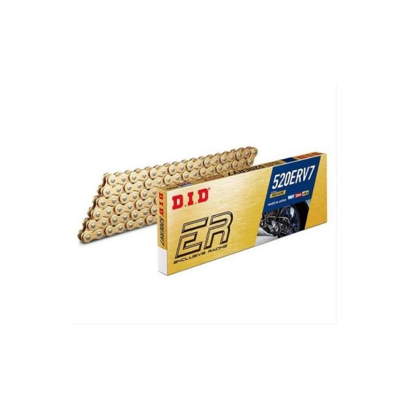 DID RACING CHAIN 520 ERV7 WITH X2-RING LENGTH. 112 LINKS