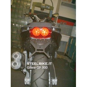 KENNZEICHENHAL GILERA GP 800, MIT EINSTELLBARER NEIGUNG