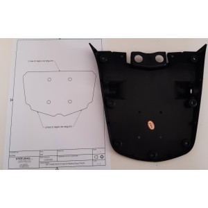 LICENSE PLATE SUPPORT BENELLI LEONCINO 500 2018-2020, WITH ADJUSTABLE INCLINATION