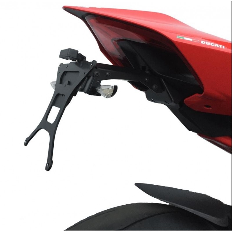 LICENSE PLATE SUPPORT DUCATI STREETFIGHTER V4 2020, WITH ADJUSTABLE INCLINATION