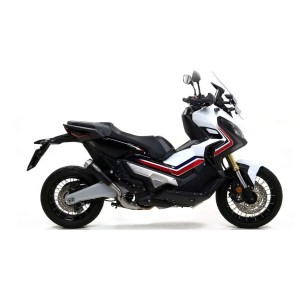 TERMINALE ARROW PRO-RACE HONDA X-ADV 750 2021-2024, ACCIAIO DARK, OMOLOGATO