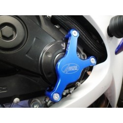 PROTECCIÓN DE CARTER DE RECOGIDA LADO DERECHO DE 4-RACING SUZUKI GSX-R 600/750 2006-2010 ORO