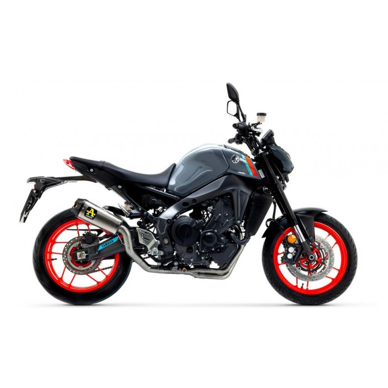 IMPIANTO DI SCARICO COMPLETO ALTO ARROW WORKS YAMAHA MT-09 2021-2022, TITANIO/CARBONIO, CATALIZZATO