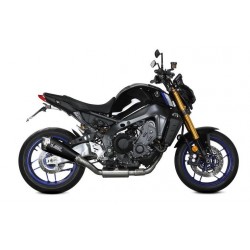 IMPIANTO DI SCARICO COMPLETO MIVV DELTA RACE PER YAMAHA MT-09 2021-2022, CARBONIO PASSAGGIO ALTO