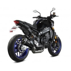 IMPIANTO DI SCARICO COMPLETO MIVV DELTA RACE PER YAMAHA MT-09 2021-2022, CARBONIO PASSAGGIO ALTO