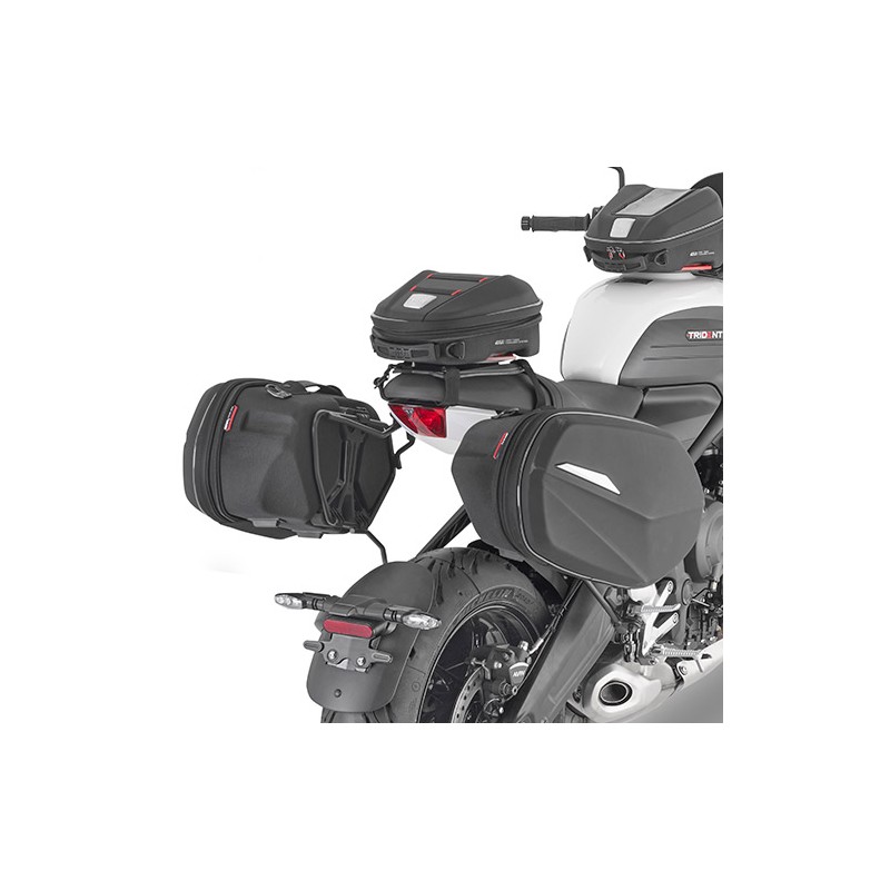 CHASIS GIVI ALFORJAS BLANDAS LATERALES E EASYLOCK TRIUMPH TRIDENT 660 2021-2024