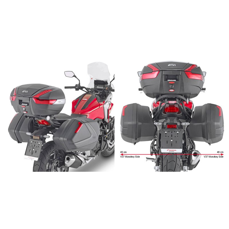 GIVI FRAME FOR MONOKEY SIDE CASES HONDA NC 750 X 2021-2024